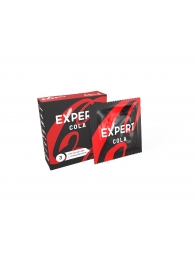 Презервативы с ароматом колы Expert Cola - 3 шт. - Expert - купить с доставкой в Великом Новгороде