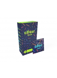 Светящиеся в темноте презервативы Expert Neon - 15 шт. - Expert - купить с доставкой в Великом Новгороде