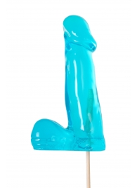 Голубой леденец в форме члена со вкусом блю кюрасао - 173 гр. - Sosuчki - купить с доставкой в Великом Новгороде Голубой леденец в форме члена со вкусом блю кюрасао - 173 гр. - Sosuчki - купить с доставкой в Великом Новгороде