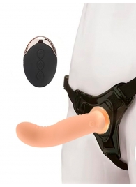 Женский вибрострапон со съемной насадкой и пультом ДУ - Erokay - купить с доставкой в Великом Новгороде