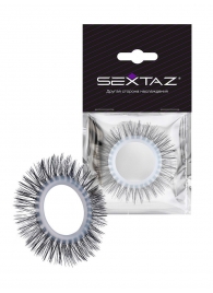 Круглое эрекционное кольцо с длинными «ресничками» - Sextaz - в Великом Новгороде купить с доставкой