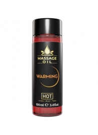 Массажное масло с согревающим эффектом Massage Oil Warming - 100 мл. - HOT - купить с доставкой в Великом Новгороде