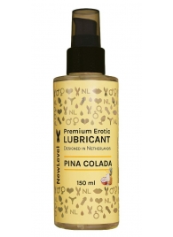 Ароматизированный лубрикант на водной основе NewLevel Pina Colada - 150 мл. - NewLevel - купить с доставкой в Великом Новгороде