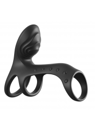 Черная насадка на пенис Ultimate Couples Cage Pro - Pipedream - в Великом Новгороде купить с доставкой