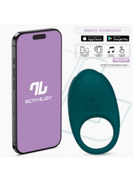 Зеленое интерактивное виброкольцо Ringo - Intoyou - в Великом Новгороде купить с доставкой