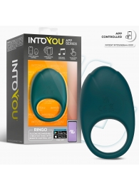 Зеленое интерактивное виброкольцо Ringo - Intoyou - в Великом Новгороде купить с доставкой