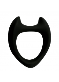 Черное эрекционное кольцо с рожками Wooomy Toro M - Adrien Lastic - в Великом Новгороде купить с доставкой
