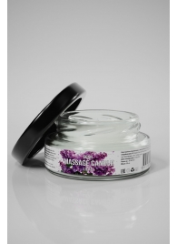 Массажная свеча «Сирень» - 50 мл. - SGAN - купить с доставкой в Великом Новгороде