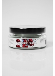 Массажная свеча «Спелая вишня» - 50 мл. - SGAN - купить с доставкой в Великом Новгороде