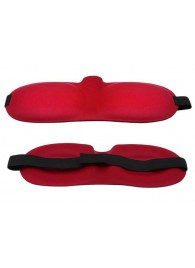 Красная глухая маска на резинке - Sitabella - купить с доставкой в Великом Новгороде