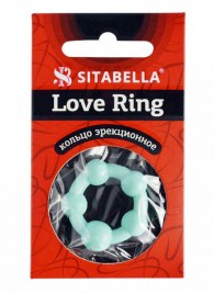 Цветное эрекционное кольцо с 5 бусинами Love Ring - Sitabella - в Великом Новгороде купить с доставкой