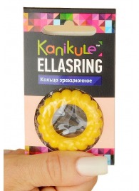 Цветное рельефное эрекционное кольцо Ellasring - Sitabella - в Великом Новгороде купить с доставкой
