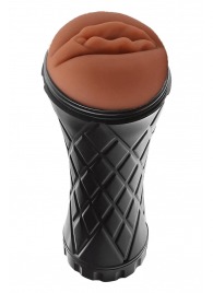 Коричневый мастурбатор-вагина Marly - Dream Toys - в Великом Новгороде купить с доставкой