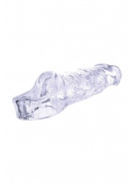 Прозрачная насадка-удлинитель Length Enhancer с подхватом - 16 см. - NMC - в Великом Новгороде купить с доставкой