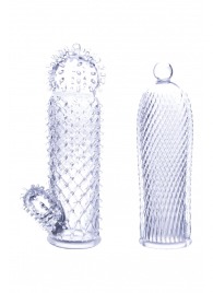 Набор из 2 прозрачных насадок на член Seductive Tickler Sleeves - NMC - в Великом Новгороде купить с доставкой