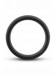 Черное эрекционное кольцо Silicone Go Pro Cock Ring - Blush Novelties - в Великом Новгороде купить с доставкой