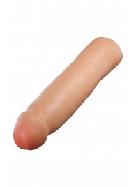 Телесная насадка-удлинитель Tenacity - 21,6 см. - Blush Novelties - в Великом Новгороде купить с доставкой