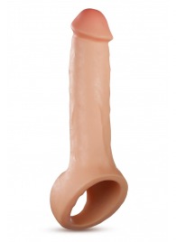 Телесная насадка-удлинитель Thrive 8.75 Inch Realistic Penis Extender Sleeve - 22,2 см. - Blush Novelties - в Великом Новгороде купить с доставкой