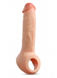Телесная насадка-удлинитель Thrive 8.75 Inch Realistic Penis Extender Sleeve - 22,2 см. - Blush Novelties - в Великом Новгороде купить с доставкой