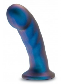 Синяя насадка-фаллоимитатор Rebellion 5.75 Inch Pegging Dildo - 14,6 см. - Blush Novelties - купить с доставкой в Великом Новгороде