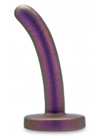 Фиолетовая насадка с гладкой поверхностью Surrender 4.75 Inch Beginner Pegging Dildo - 12 см. - Blush Novelties - купить с доставкой в Великом Новгороде