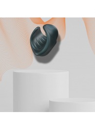 Серый сквозной мастурбатор с вибрацией Manwan Starter - Manwan - в Великом Новгороде купить с доставкой