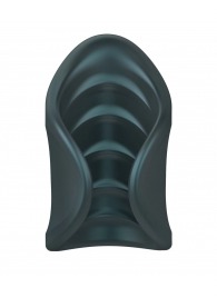 Серый сквозной мастурбатор с вибрацией Manwan Starter - Manwan - в Великом Новгороде купить с доставкой