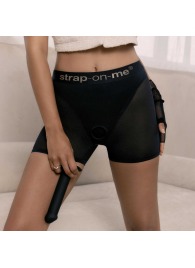 Трусики-шорты для фиксации насадок Strap-on-me Harness Lingerie Halo - size L - Strap-on-me - купить с доставкой в Великом Новгороде