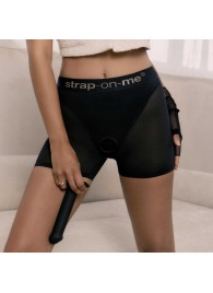 Трусики-шорты для фиксации насадок Strap-on-me Harness Lingerie Halo - size XL - Strap-on-me - купить с доставкой в Великом Новгороде