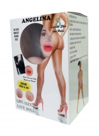 Надувная секс-кукла Angelina 3D - Boys of Toys - в Великом Новгороде купить с доставкой