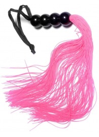 Розовая силиконовая плеть - 35,5 см. - Boys of Toys - купить с доставкой в Великом Новгороде
