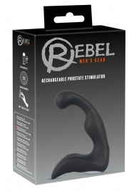 Черный перезаряжаемый стимулятор простаты с вибрацией - 14,6 см. - Orion - в Великом Новгороде купить с доставкой