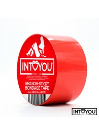 Красный скотч для фиксации Non-Sticky Bondage Tape - 15 м. - Intoyou - купить с доставкой в Великом Новгороде