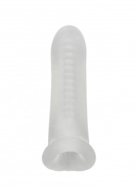 Белый фаллоудлинитель Striker - 13,5 см. - Lola Games - в Великом Новгороде купить с доставкой