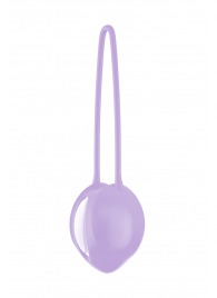 Сиреневый вагинальный шарик Smartballs Uno с петлей - Fun Factory