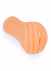 Эластичный мастурбатор в виде вагины телесного цвета - Sexy Girl - в Великом Новгороде купить с доставкой