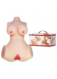 Мастурбатор-торс Aveline с 2 любовными тоннелями - Baile - в Великом Новгороде купить с доставкой