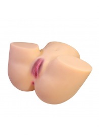 Телесный мастурбатор Liora с 2 любовными тоннелями - Baile - в Великом Новгороде купить с доставкой