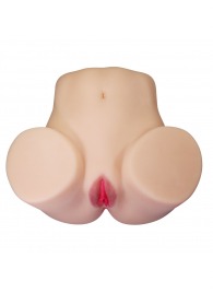 Телесный мастурбатор Julia с 2 любовными каналами - Baile - в Великом Новгороде купить с доставкой