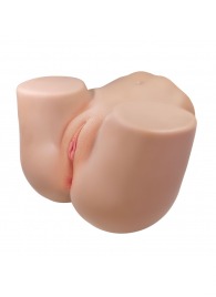 Телесный мастурбатор Julia с 2 любовными тоннелями - Baile - в Великом Новгороде купить с доставкой