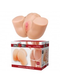 Телесный мастурбатор Olivia с 2 любовными отверстиями - Baile - в Великом Новгороде купить с доставкой