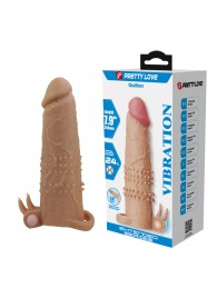 Телесная насадка на пенис Quillon - 20 см. - Baile - в Великом Новгороде купить с доставкой