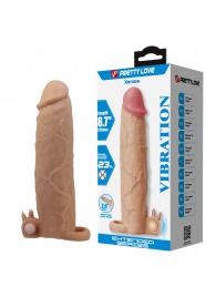 Телесная насадка на пенис Xerxes - 22 см. - Baile - в Великом Новгороде купить с доставкой