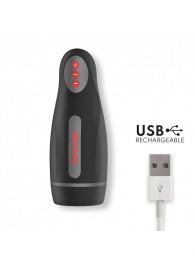 Черный автоматический мастурбатор с управлением через приложение - Oninder - в Великом Новгороде купить с доставкой