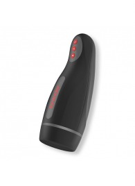 Черный автоматический мастурбатор с управлением через приложение - Oninder - в Великом Новгороде купить с доставкой