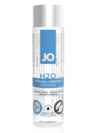 Охлаждающий лубрикант на водной основе JO Personal Lubricant H2O COOLING - 120 мл. - System JO - купить с доставкой в Великом Новгороде