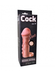 Фаллоудлинитель с кольцом COCK size M - 15 см. - LOVETOY (А-Полимер) - в Великом Новгороде купить с доставкой