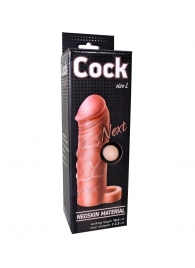 Фаллоудлинитель с кольцом COCK size L - 16,5 см. - LOVETOY (А-Полимер) - в Великом Новгороде купить с доставкой