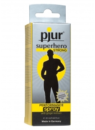 Спрей-пролонгатор длительного действия pjur SUPERHERO Strong Spray - 20 мл. - Pjur - купить с доставкой в Великом Новгороде