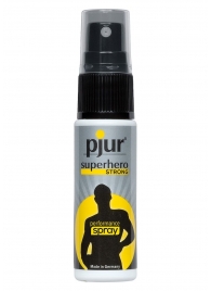 Спрей-пролонгатор длительного действия pjur SUPERHERO Strong Spray - 20 мл. - Pjur - купить с доставкой в Великом Новгороде